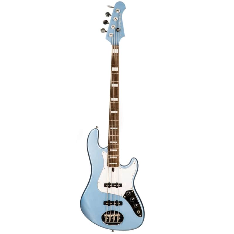 Lakland Skyline Darryl Jones DJ-4 Bass Guitar - Lake Placid Blue (Return Unit) image 1