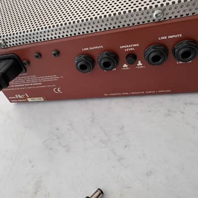 Immagine TL Audio FAT 1 Fatman Series Stereo Valve Compressor 2000s - Red - 4