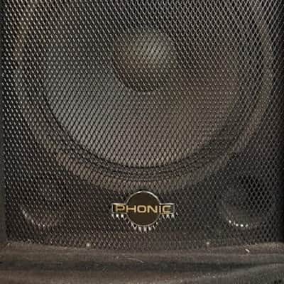 Phonic PAIR of SEM715 Plus 15" 2-Way 230W 8ohm Stage/Floor Monitor Speakers (Used) image 7