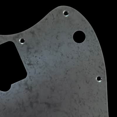 Jazzmaster Pickguard Scratchplate and Neck Plate - USA 60s Vintage - Mottled Marine Aluminium - Made-to-Order image 7