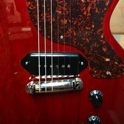 Gibson USA Les Paul Junior Double Cut - Vintage Cherry w/ Hard Case image 5