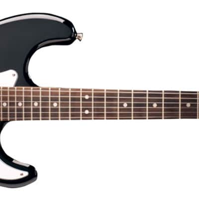 Jay Turser JT-300-BK 300 Series Double Cutaway Solid Body Maple Neck 6-String Electric Guitar image 2