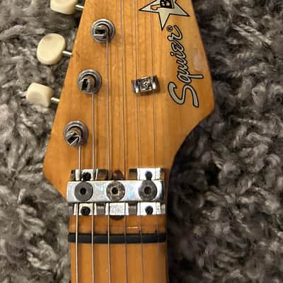 Fender Squier Stratocaster - Japan - 1984 - Black - Kahler - OHSC image 10
