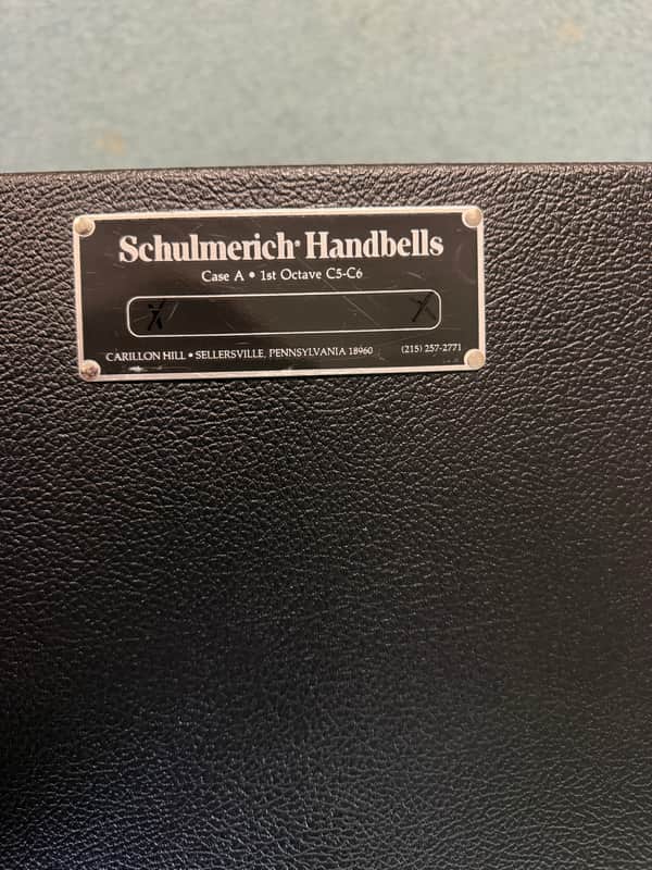 Schulmerich Handbells Case A C5-C6 Mid 2010s - Brass Bild 1