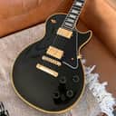 Limited Edition! Gibson Les Paul Custom Chambered - Antique Ebony VOS - 70th Anniversary - Black Beauty