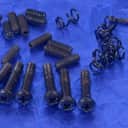 Genuine Fender American Series Telecaster Bridge Hardware Kit Including Screws, Springs And Wrench