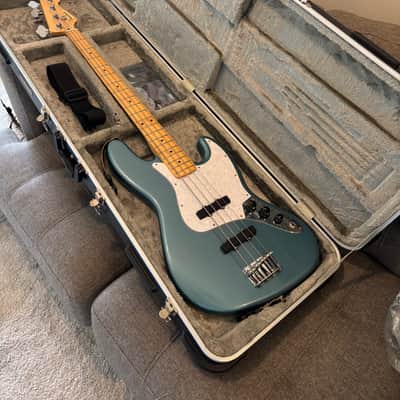 Fender Jazz Bass modified w/ Bartolini pickups - Tidepool image 9