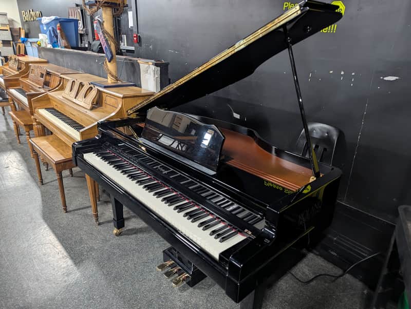 Roland HP7700 digital grand piano - Polish Ebony image 1