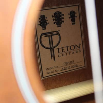 Teton Baritone Ukulele TB103 image 8