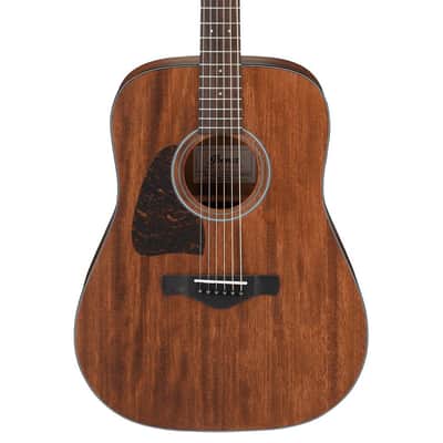 Ibanez AW54LOPN Left-Handed Dreadnought Acoustic Guitar - Open Pore Natural image 1