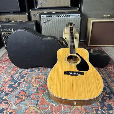 Yamaha FG B1N Bamboo Dreadnaught Acoustic - 1990 image 2