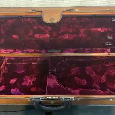 Original Jaeger GEWA Etui 1960-1980 Leather Violin Case image 2