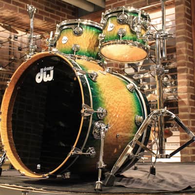 DW Collector's Series SSC Maple Exotic Moabi 5pcs Drum Set - New! image 3