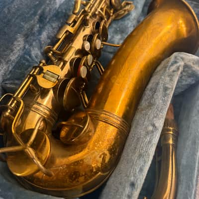 1939 Conn 6M Alto Saxophone “Model VIII” Pre-War Naked Lady – Fresh Pads – Good Playing Condition image 2
