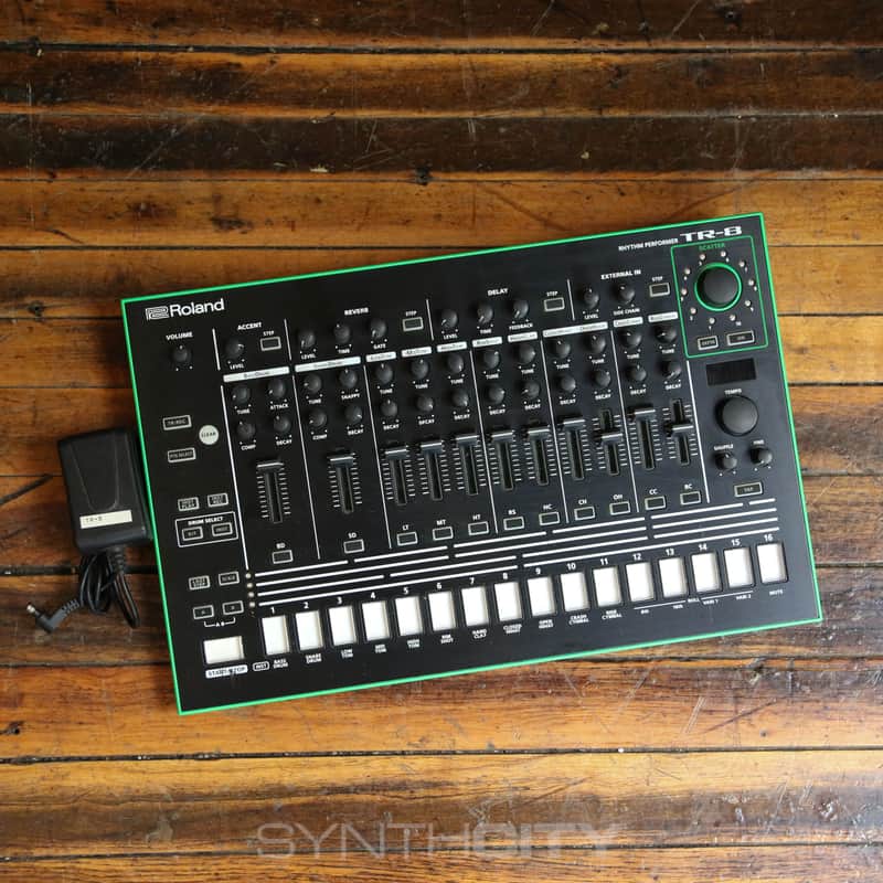 Roland AIRA TR-8 Rhythm Performer Drum Machine 2014 - Present - Black image 1