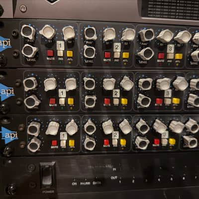 API 8200A 24-Channel Discrete Summing Mixer With 2 X 8200 Expanders image 3