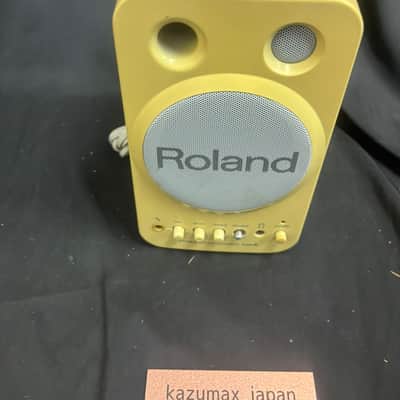 Roland MA-8 Yellow Powered Micro Monitor Single Speaker Sound Confirmed As Is image 3