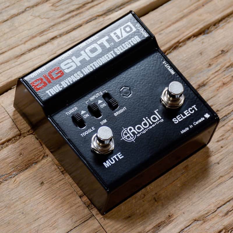 Radial BigShot i/O True-Bypass Instrument Selector | Reverb