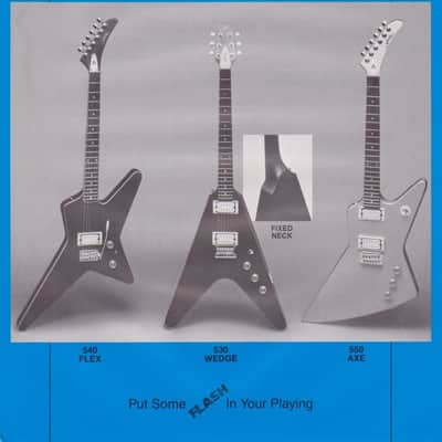 Arbor “Flex” model guitar from the “Flash Series” Vintage 1983-1985 Deep Ruby Red (RARE) image 4