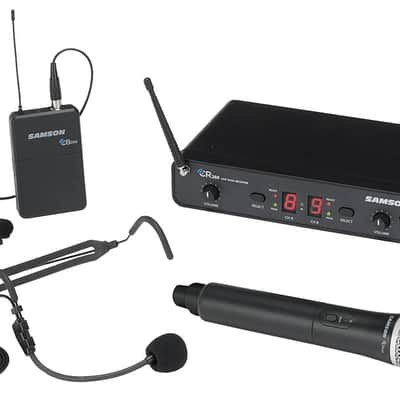 Samson Audio Concert 288 All-in-One Dual-Channel Wireless System (I Band) image 1