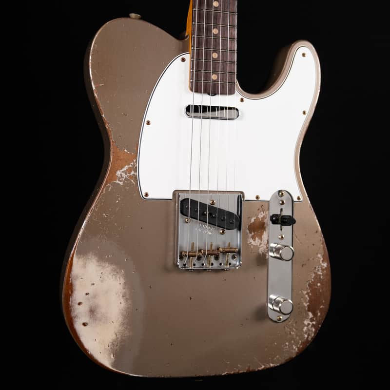 Fender Custom Shop 1961 Telecaster Heavy Relic - Roasted Body/Shoreline Gold image 1