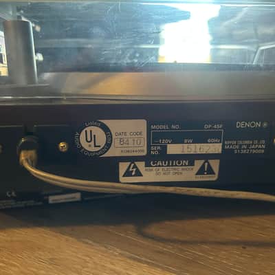 Denon DP-45F direct drive fully automatic turntable system image 8