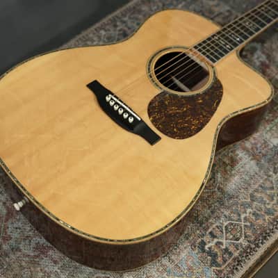 Bourgeois Jumbo OM Cutaway Custom Brazilian Rosewood 2003 image 8