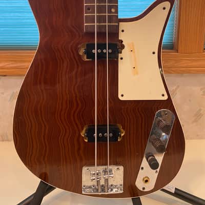 1960s Premier Multivox Scroll Bass "Mark Sandman"  2-String image 2