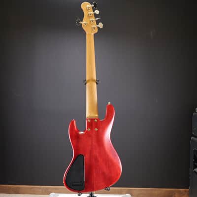 Sadowsky MetroLine 21-Fret Standard J/J Bass Limited Edition 2023 5-String Majestic Red Transparent Satin image 9