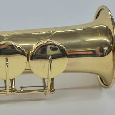 Yamaha YSS-61 Soprano Saxophone 1970s Purple Logo image 14