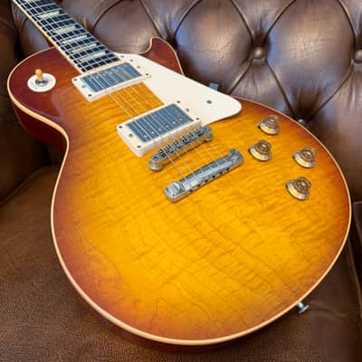 2004 Gibson Custom Shop 1959 Reissue Les Paul R9 - Iced Tea image 4