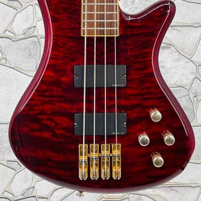 Schecter Diamond Series Elite 4 Bass Guitar with Hardshell Case in Excellent Condition image 1