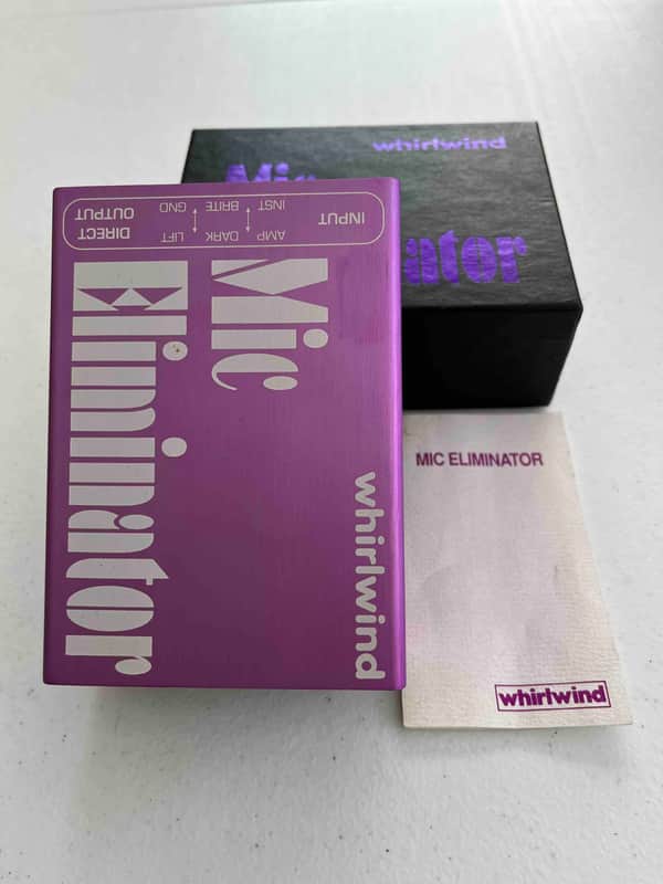 Whirlwind Mic Eliminator - speaker simulator DI box image 1
