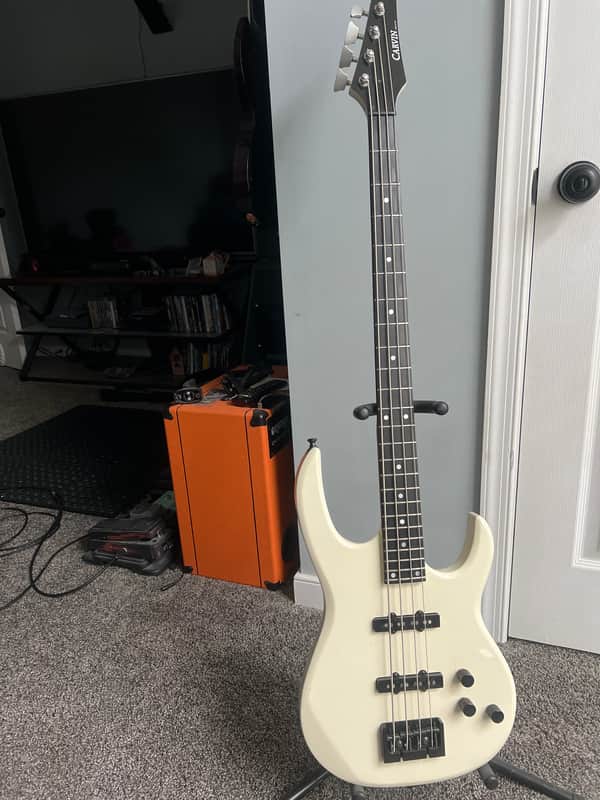 Carvin LB-20 1990 - Ivory image 1