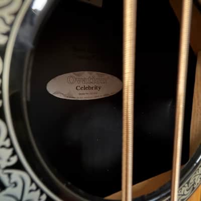 Ovation CC074 Celebrity Acoustic Electric Bass *On the Fritz* image 11