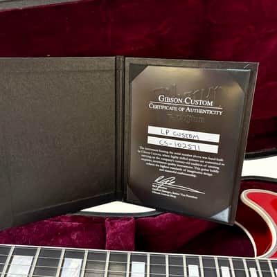 Gibson Les Paul Custom 2010 Custom Shop Heritage Cherry Sunburst image 19