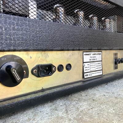 HIWATT DR-103 CUSTOM 100 VALVE HEAD 1982 *A CLASSIC!* in VGC image 12