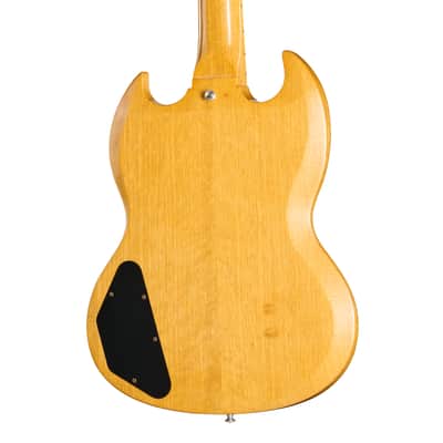 NEW! Gibson Custom Shop Limited Edition 1964 SG Standard Korina Reissue VOS Antique Natural w/Maestro Vibrola - 2026 Custom Collection - Authorized Dealer - Pre-Order image 2