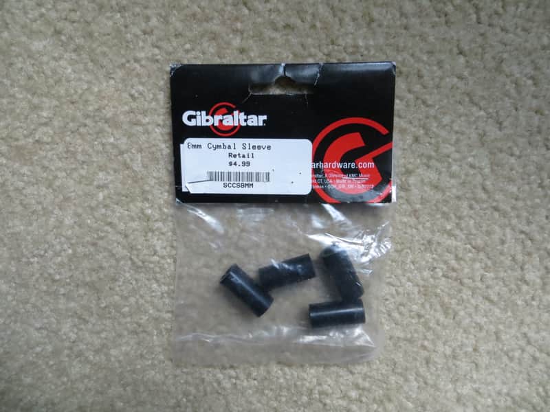 Gibraltar SC-CS8MM 8mm Cymbal Sleeve (4 Pack) image 1