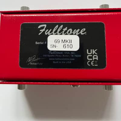Fulltone ‘69 MKII Germanium Fuzz - Mint w/ box image 2