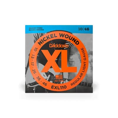 D'Addario EXL110 Regular Light 10-46 Electric Guitar Strings image 2
