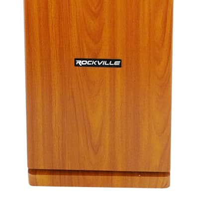 (2) Rockville RockTower 68C Classic Home Audio Tower Speakers Passive 8 Ohm image 5