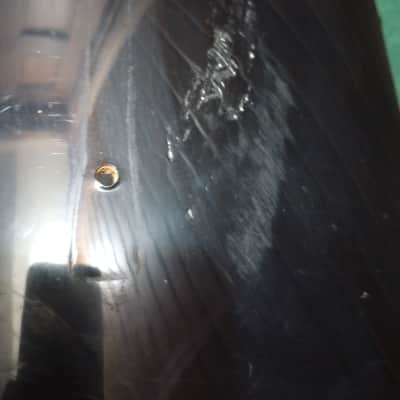 Premier 22"(diameter)x16"(depth) Bass Drum Shell 1980's - Black Wrap image 2