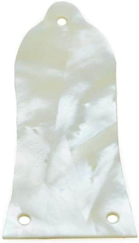 CUSTOM Made White Pearl Guitar Truss Rod Cover with 3 Hole for Epi LP Les Paul image 1