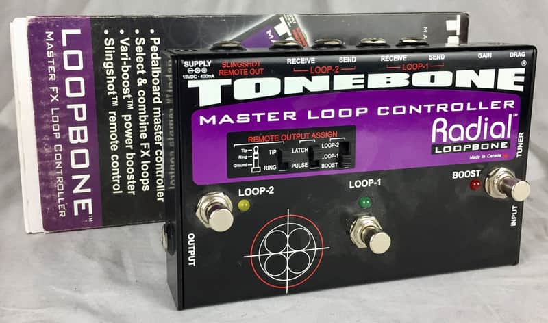 USED Tonebone Loopbone, FX Loop Controller image 1