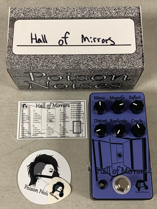 Poison Noises Hall of Mirrors V2 Reverb Pedal image 1