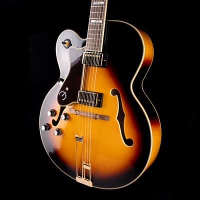 Pre-Owned 2023 Epiphone Broadway Left-Handed Sunburst With Case image 6