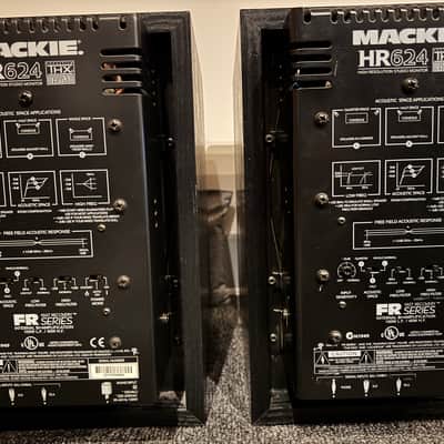 Mackie HR624 THX pm3 Active Studio Monitors - Black image 2