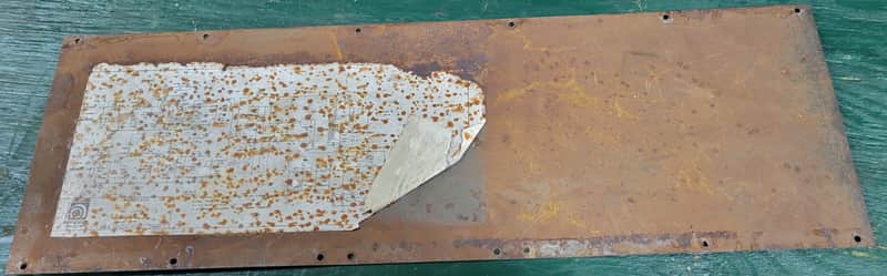 Ampeg B-25 Bass amp cover plate 1974ish image 1