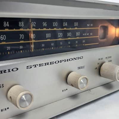 Rare Vintage 1962 Trio Kenwood WX-14 AM / FM Multiplex Stereophonic Tube Receiver - Working image 2